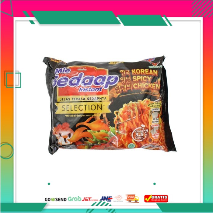 

Sedaap Mie Goreng Korean Spicy Chicken 87 g