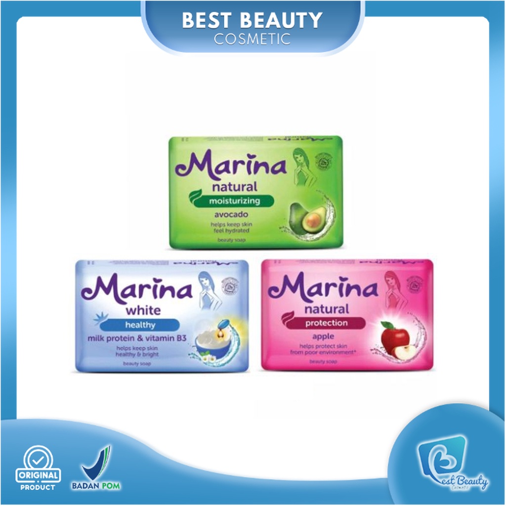 ★ BB ★ Marina Soap Bar 60gr - Sabun Mandi