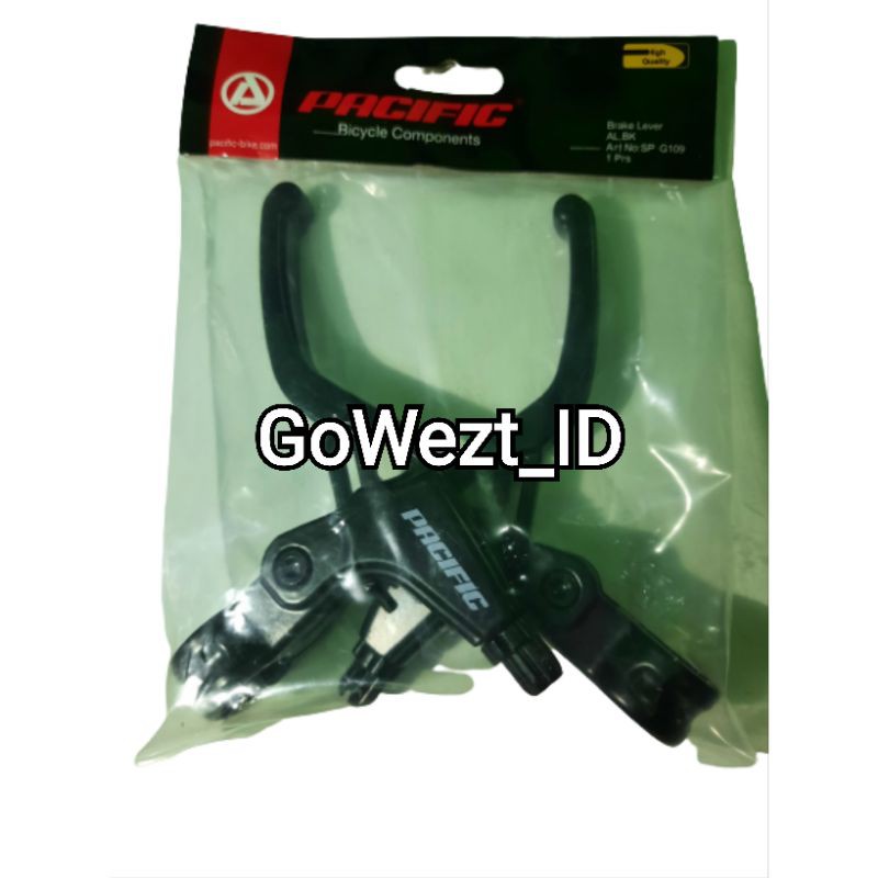 Handle Rem Full Alloy PACIFIC Hitam SP-G109 / SP-G193 Brake Lever | High Quality