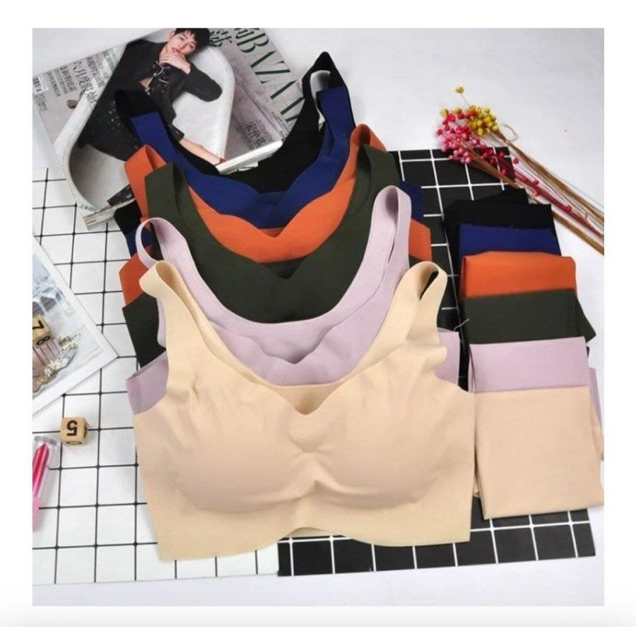 HelloBare Go Colour Seamless Bra