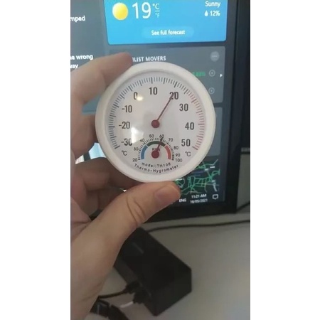 Thermometer Hygrometer Ukur Suhu Kelembaban Dalam Ruangan