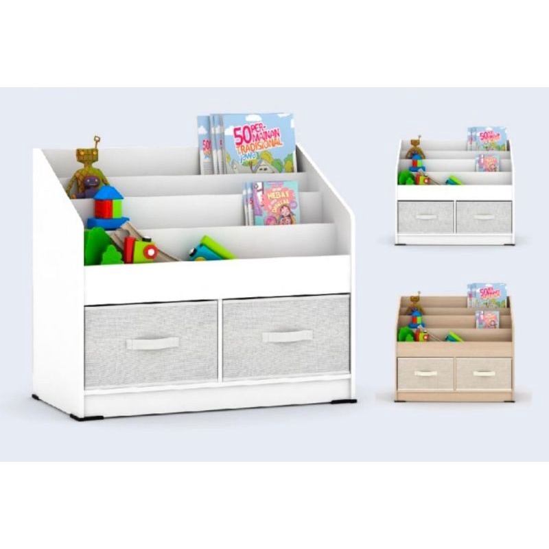 Lemari Buku Anak/ Lemari Mainan - Teddy BC - Pro Design