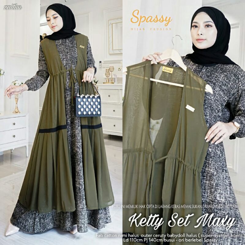 KETTY SET MAXY | VIRZA SET |TAYLOR SET| DOLLY MAXY BY SPASSY ORIGINAL