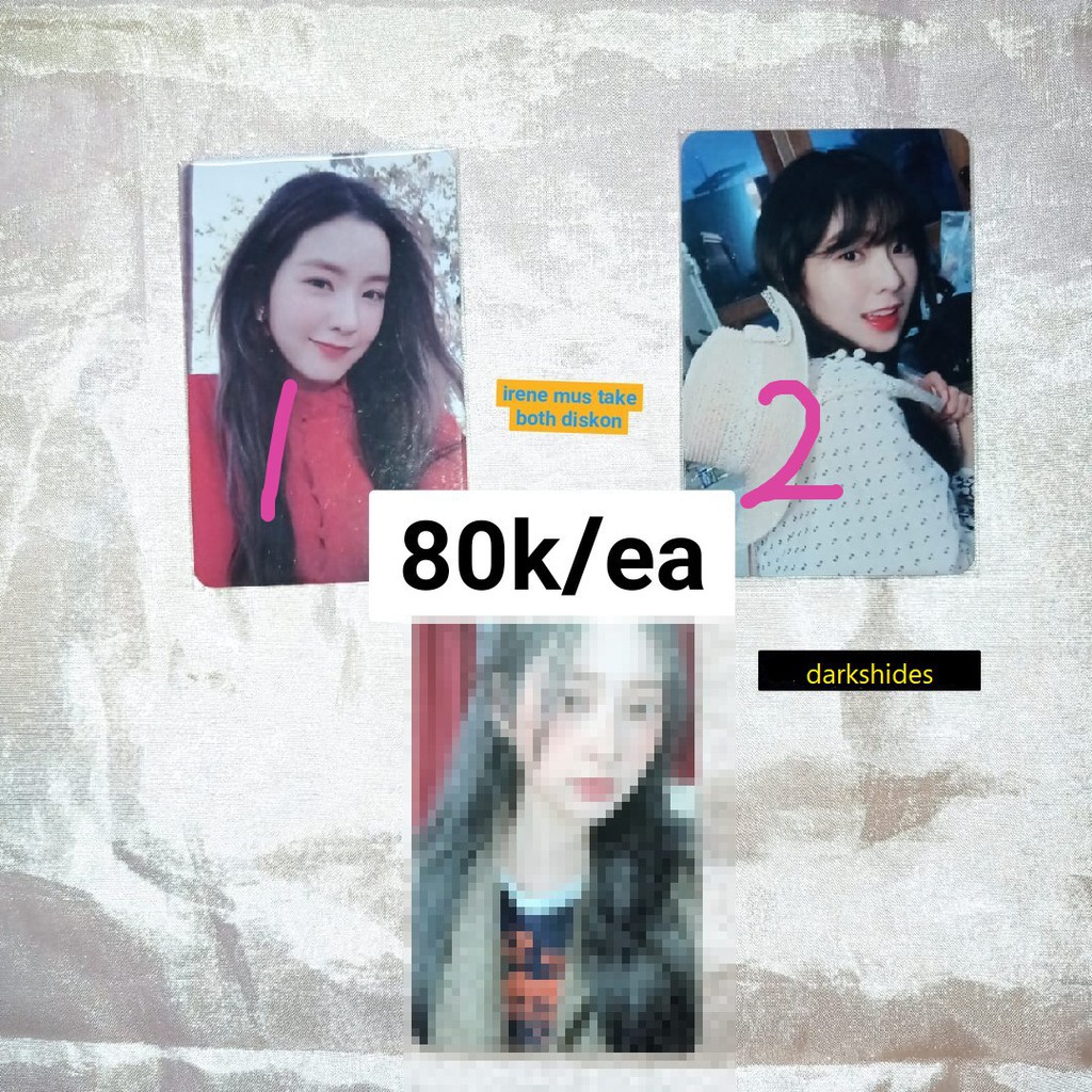 [photocard] Irene Red Velvet SMTOWN Museum