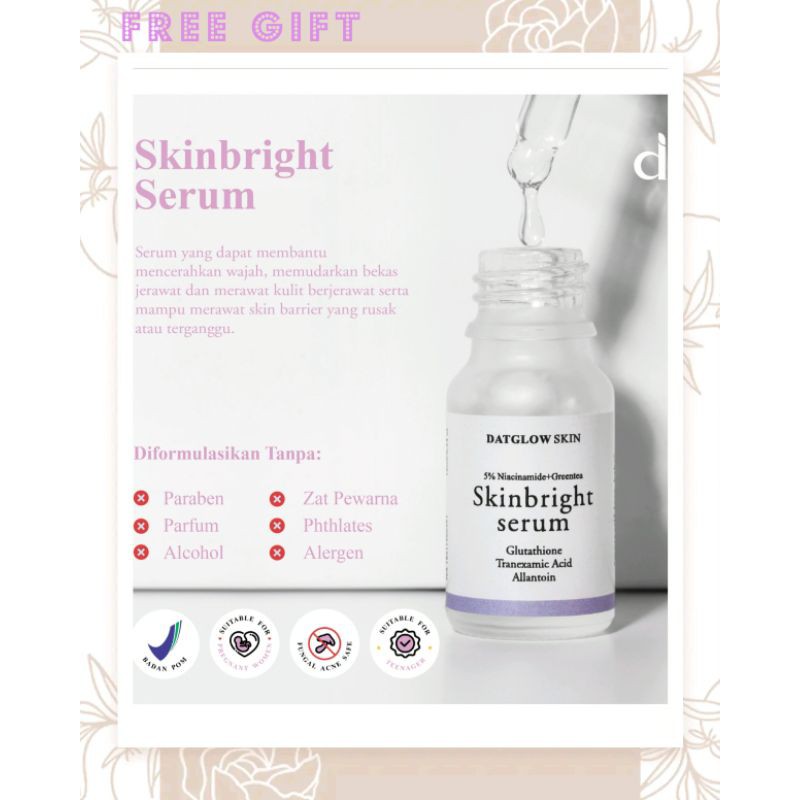 (AGEN SEMARANG) Datglowskin / Datglow Skin Skinbright Serum / Serum Brightening