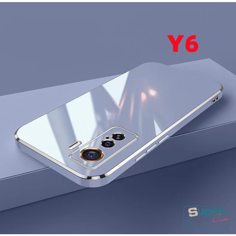 Soft Case Bahan Karet Electroplate Ultra Tipis Untuk Vivo Y20i Y12i Y12 Y20 Y91C Y11 Y15s Y17 Y12S Y15 Y1S Y20S Y91 Y21 Y33S Y15A Y01 Y30 Y50A Y53 Y31