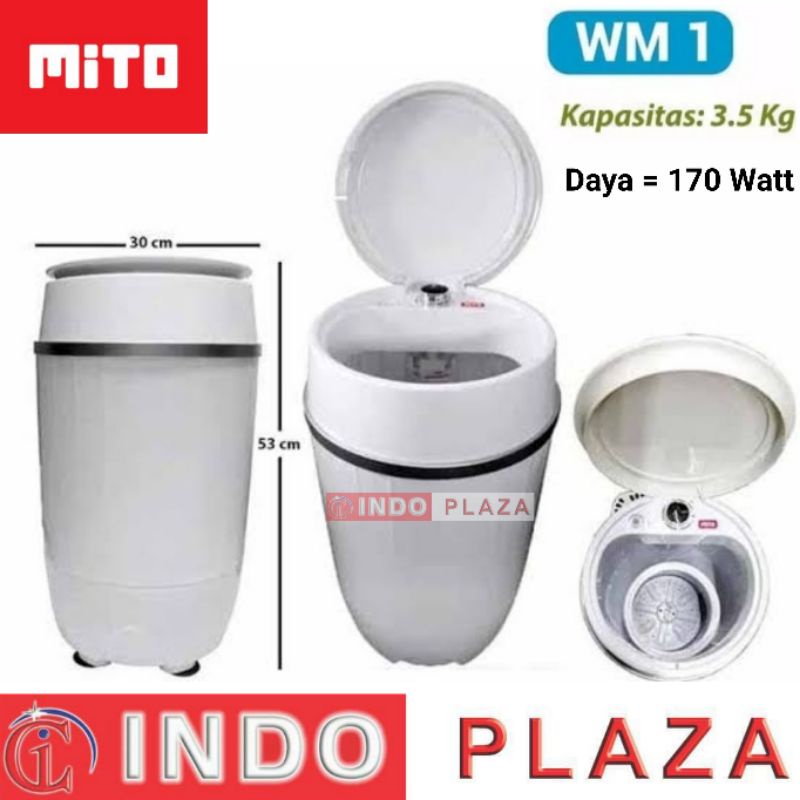 MESIN CUCI MITO WM1 MINI / PORTABLE