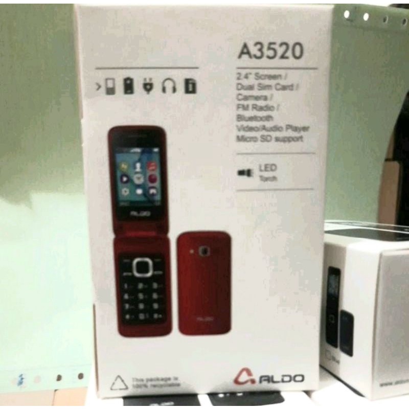 HP FLIP ALDO A3520 IMEI RESMI TERDAFTAR elegan-2