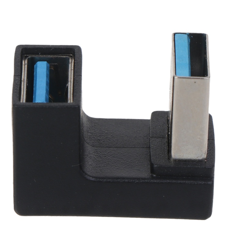 Vivi 180 Derajat Kualitas Tinggi° Kabel Adapter Converter USB 3.0 A Male Ke Female 180 Derajat Untuk Laptop / PC