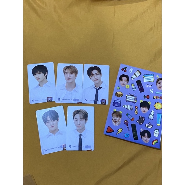 [BOOKDED] PC PHOTOCARD SOMETHINC x NCT DREAM + STICKER FULLSET (5PC)