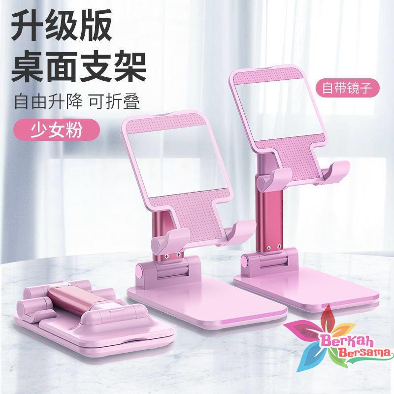 BM099 Phone Holder Stand Hp di meja folding desktop dudukan Hp tablet universal BB1451