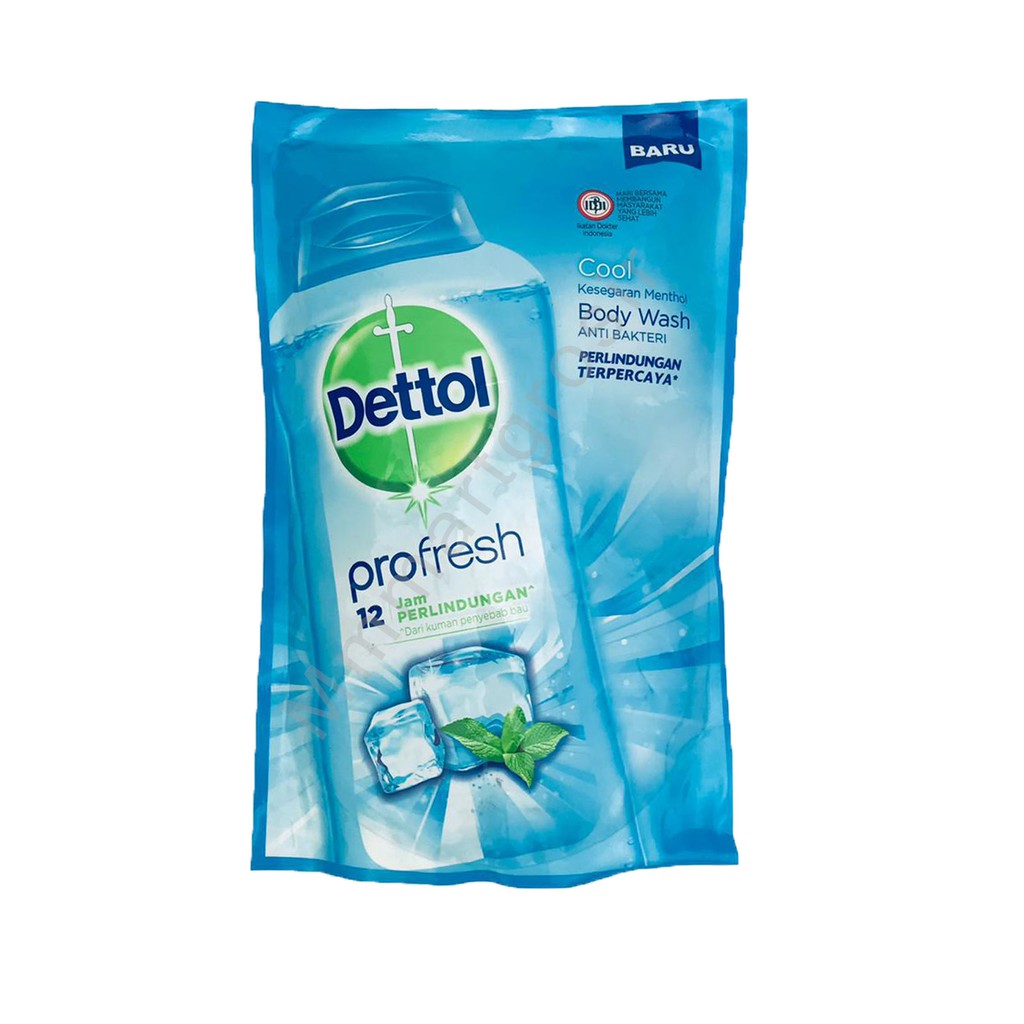 DETTOL REFILL BODYWASH 410g / SABUN