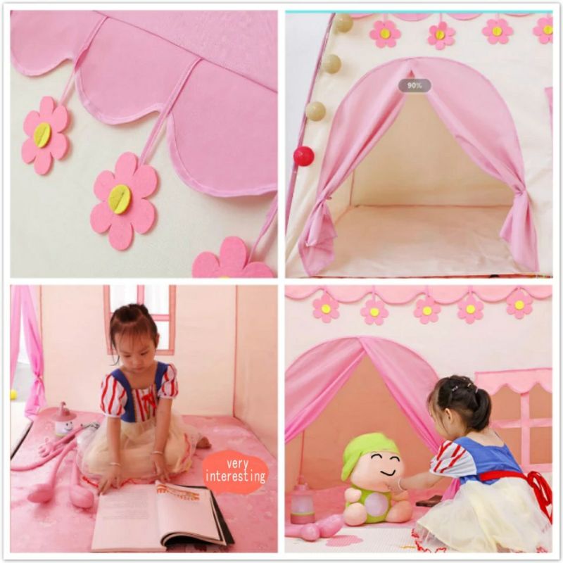 Tenda Anak Rumah Castle Playhouse New Jumbo 130x130x100