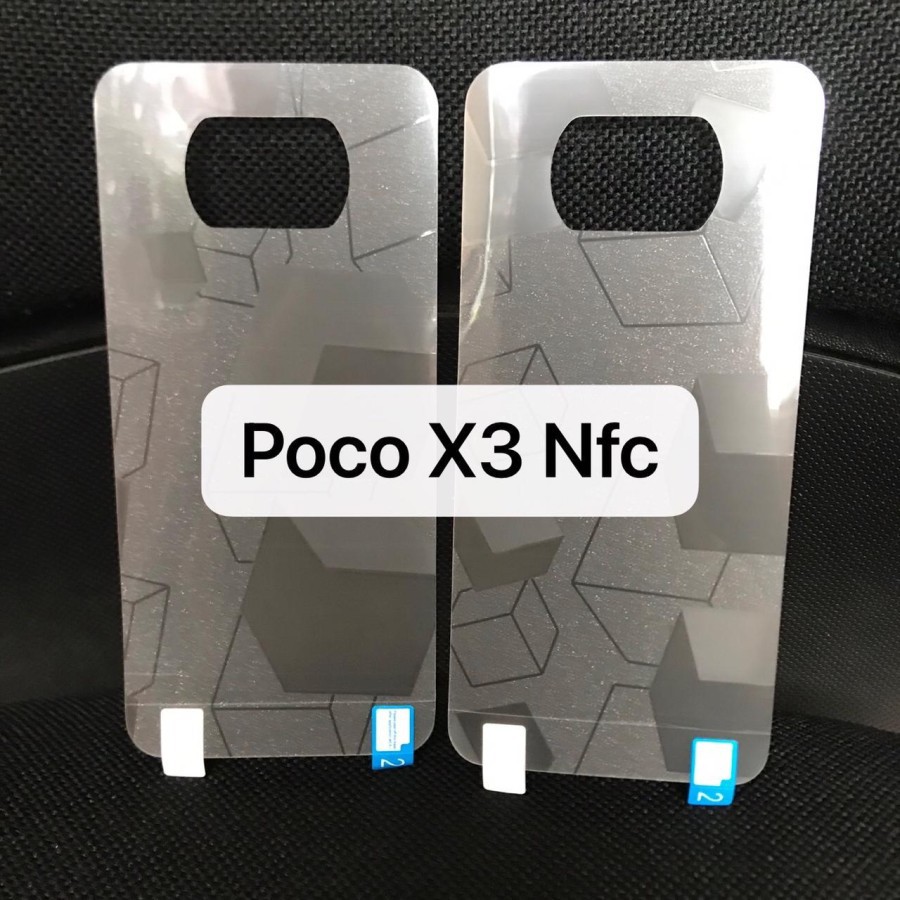 GARSKIN POCO X3 GT / POCO X3 PRO / X3 NFC BACK SKIN GLITTER CUBE 3D