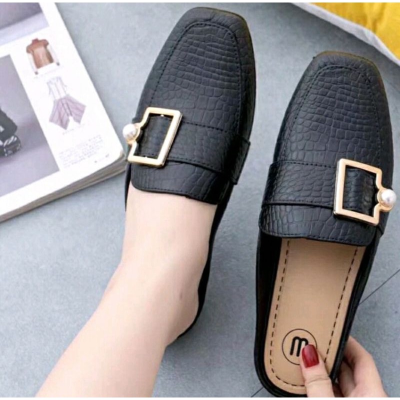 Sandal Flat Jelly Import BEATRIX / Sandal Selop Wanita