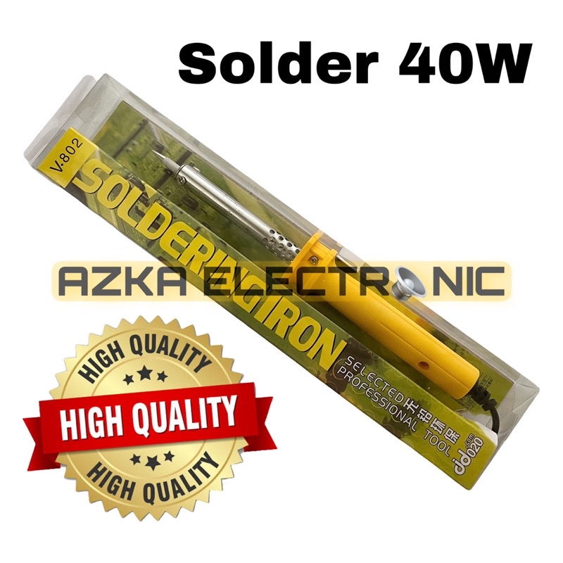 Solder 40W Bagus Dengan Mata Solder Kristal