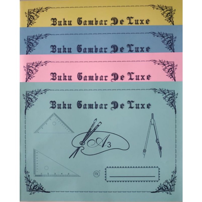 

buku gambar A3 tipis ** GK
