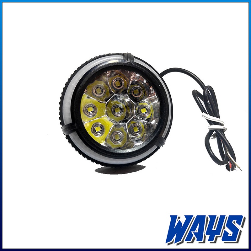 [L280] Lampu LED Spion Tembak Sorot Motor + Braket Spion