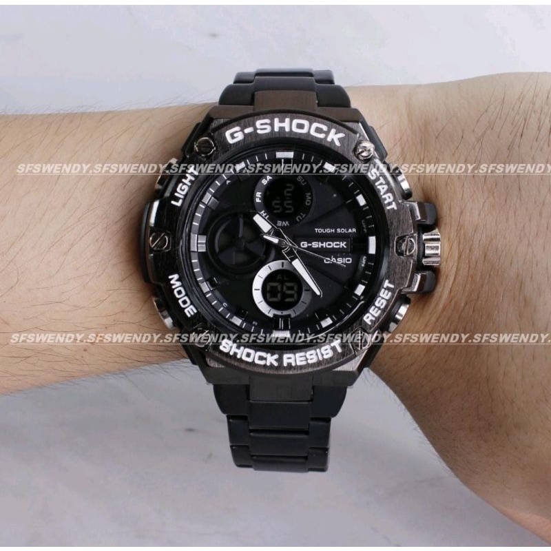 Jam Tangan Rantai MTG1000 Jam Tangan Stainliss Steel Terlaris