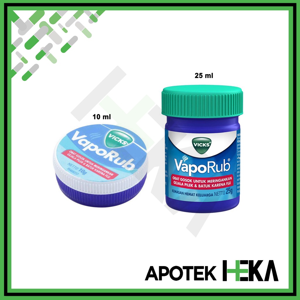 Vicks Vaporub Balsem - Ringankan Gejala Pilek Batuk (SEMARANG)