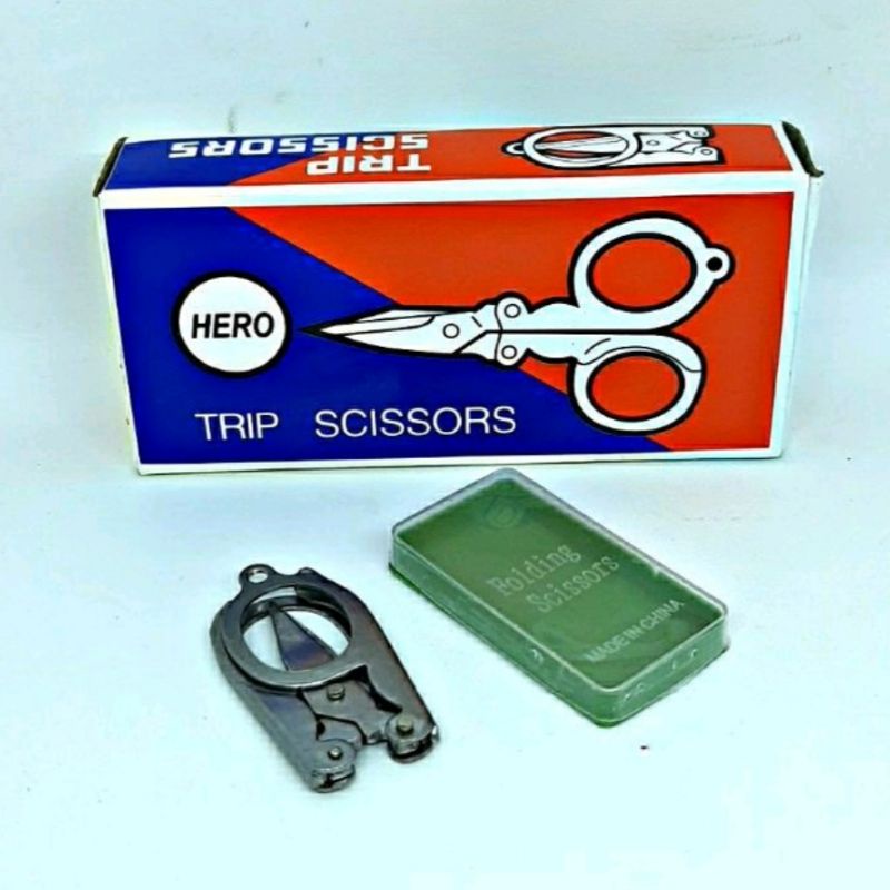 Gunting Lipat Kecil Hero Trip Scissors