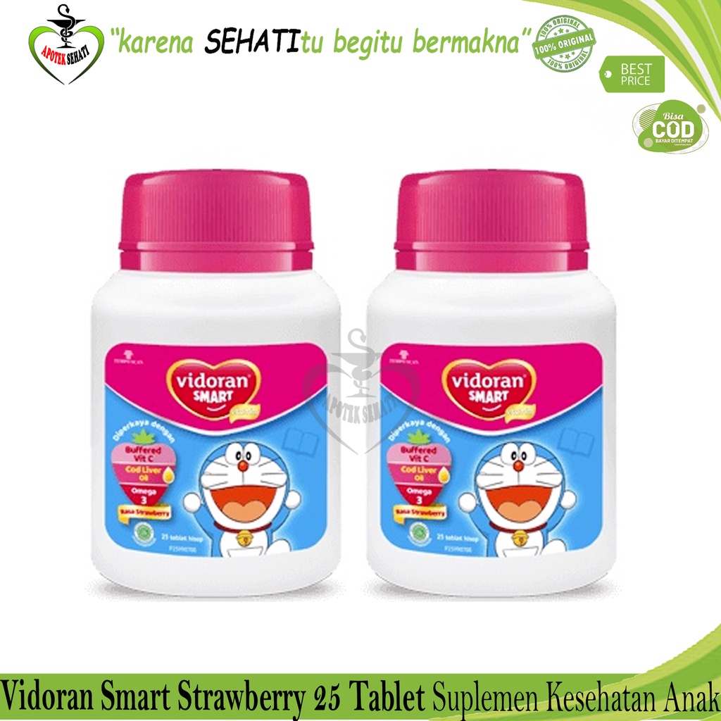 Vidoran Smart Multivitamin Anak Tablet Hisap dan Sirup