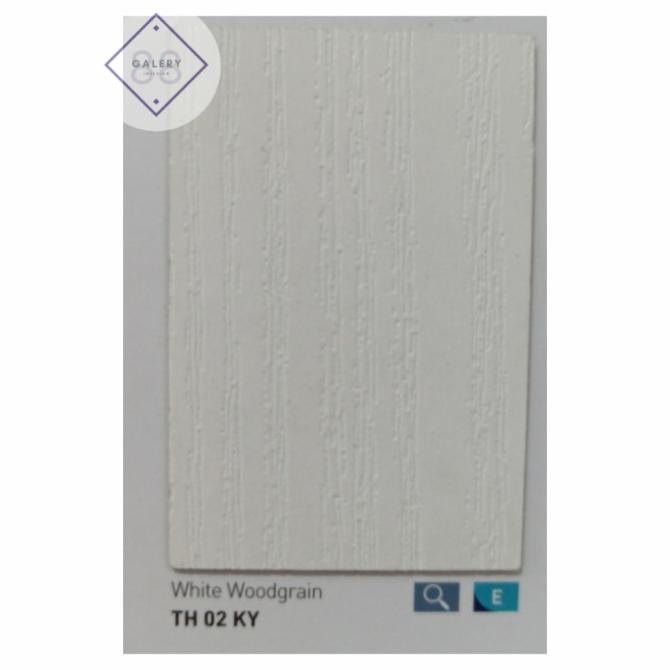 HPL TACO KODE TH 02 KY White Woodgrain (Woodgrain/Kayu) Termurah