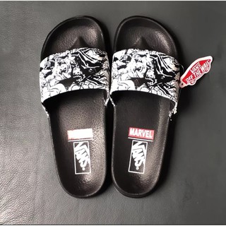  Sandal  Slop  VANS MARVEL  KARAKTER Black Pria WanitaMurah 