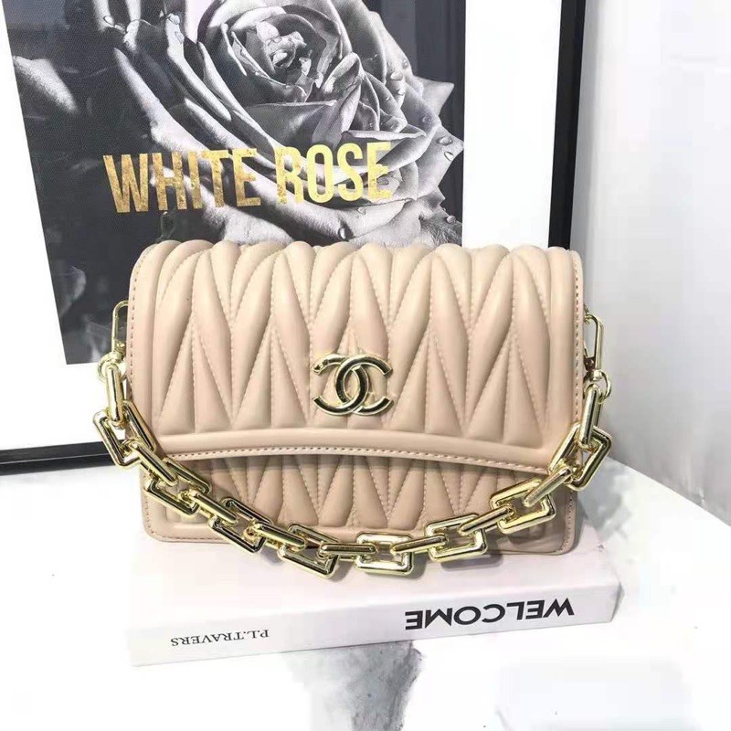 TI 3071 -  TAS SELEMPANG WANITA IMPORT MURAH BRANDED  KONDANGAN - E