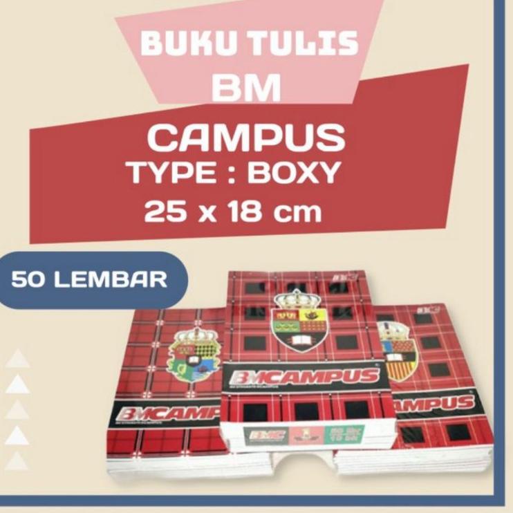 

Diskon LZBCM Buku tulis Bmc campus isi 50 lembar ( 10 buku ) 33 Seller