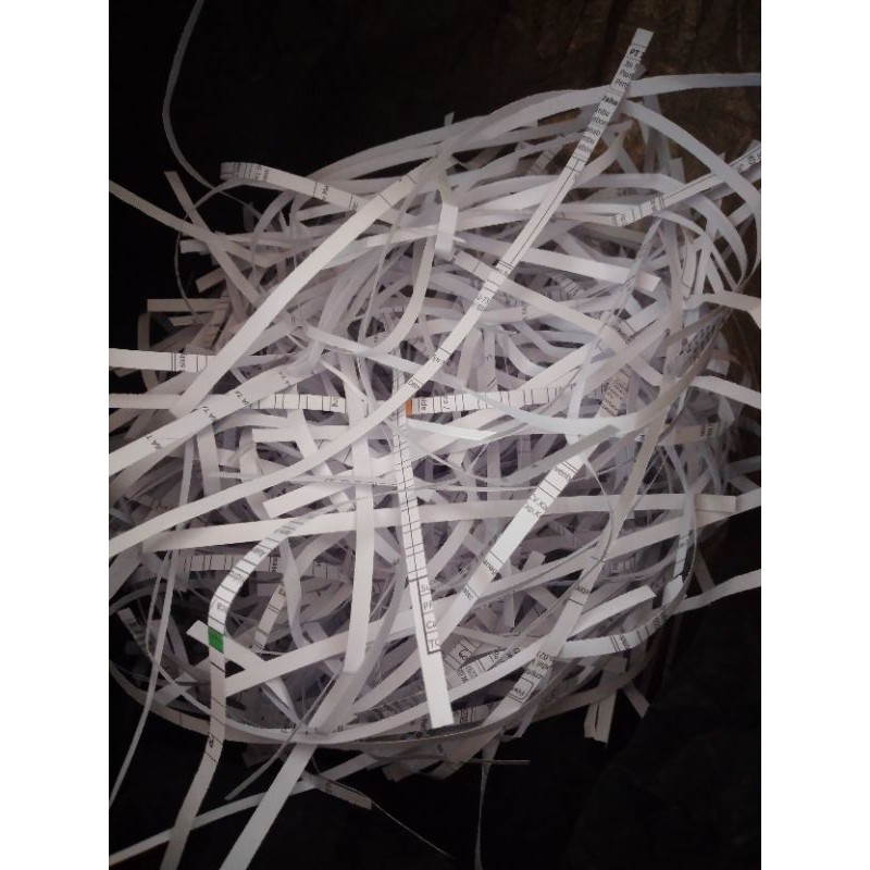 

kertas cacah/shredded paper/kertas bekas Rp150/20gram