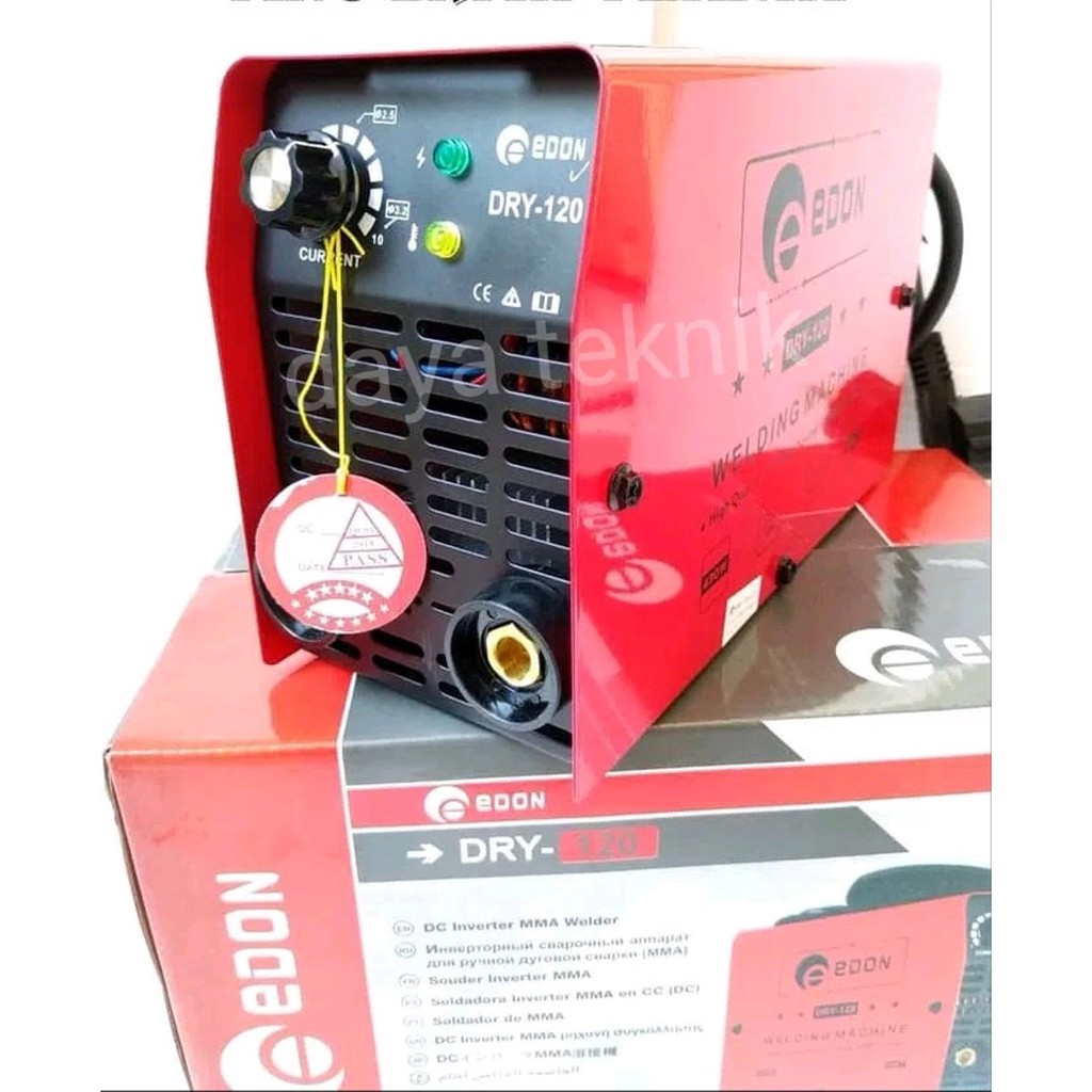MESIN LAS DRY-120 EDON 450WATT - TRAVOLAS 450W EDON - MESIN LAS LISTRIK EDON 120A