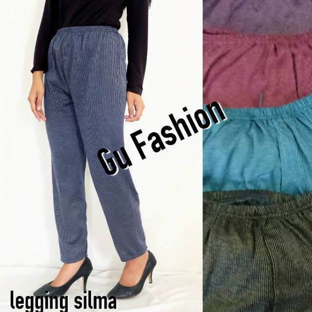 celamis silma uk standart celana  dalaman gamis  legging 