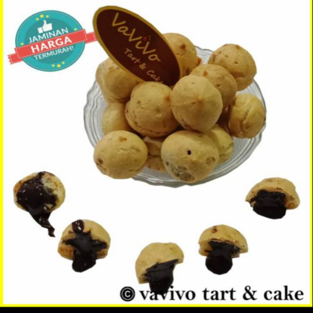 

KUE Sus/ Soes Coklat 500 gram / 1/2kg