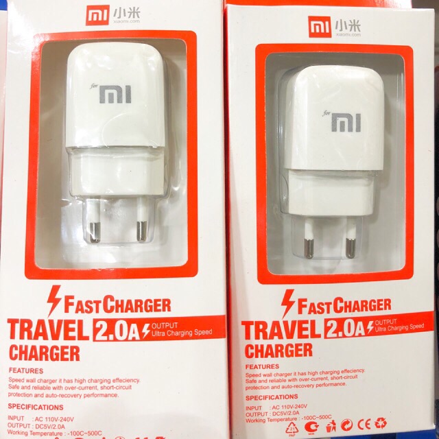 CHARGER CASAN MURAH XIAOMI BATOK DELL NEW 2.A MICRO CHAGER USB FAST CHARGE