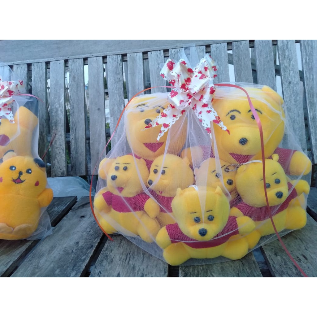 Hampers Boneka Beranak winnie the pooh isi 7 (2besar 5 kecil)