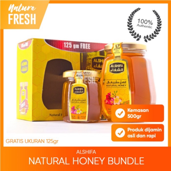 

Dijual Madu Alshifa Madu Alami Alshifa Natural Bundling 500gr Gratis 125gr - 500gr 125gr Limited