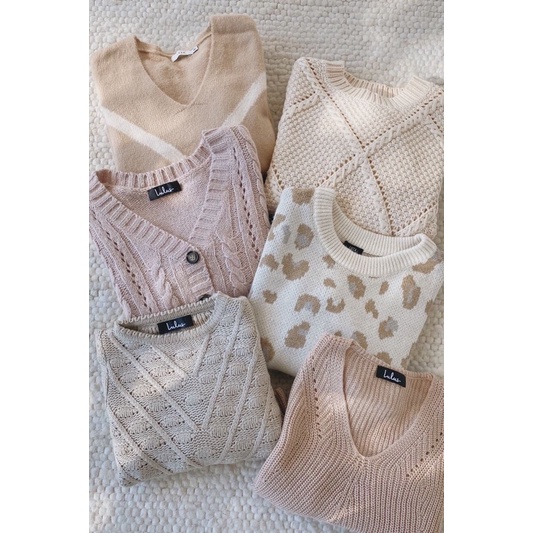 [Part 1] Thrift Preloved Cardigan Rajut Premium