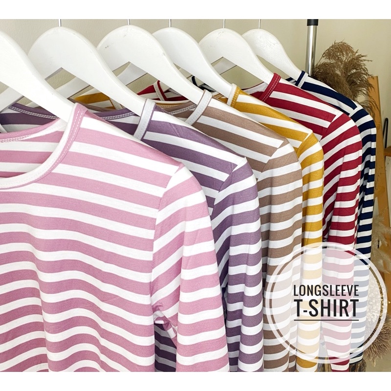 KAOS LENGAN PANJANG-LONGSLEEVE T-SHIRT-BAJU LENGAN PANJANG SALUR PREMIUM