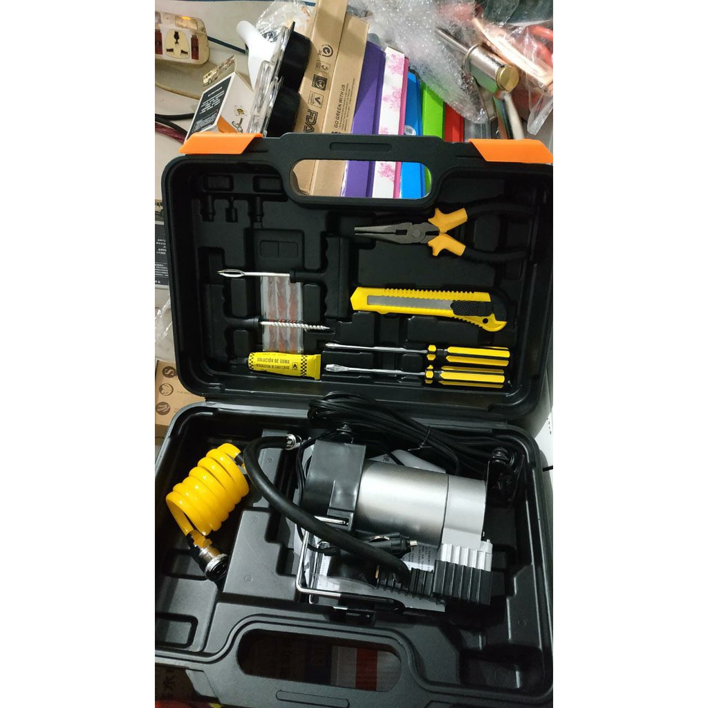 Pompa mobil Kompresor angin mini /pompa angin bisa dibawa