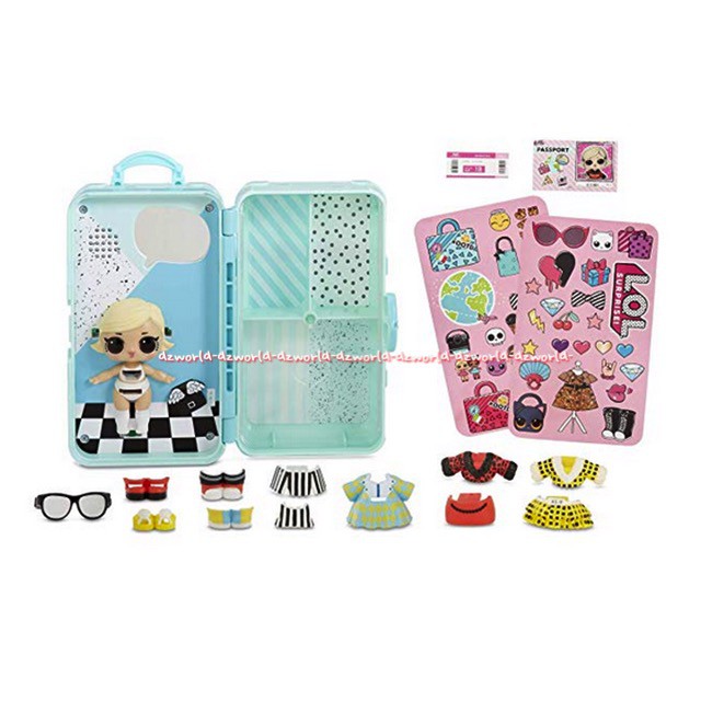 Lol Surprise Style Suitcase Valise De Mode Mainan