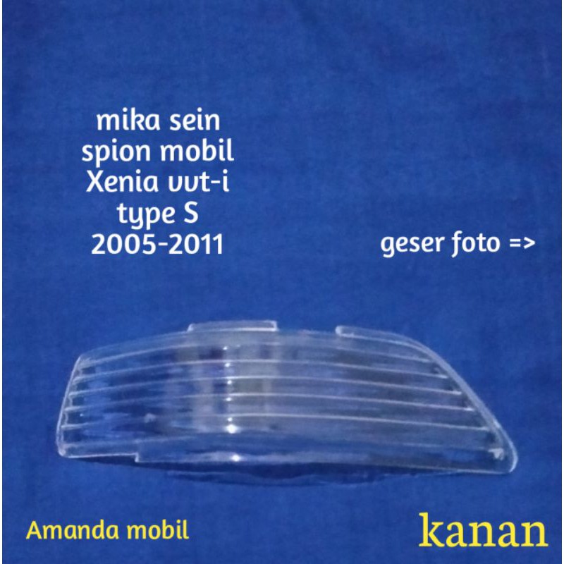 mika sein spion sen sepion mobil Xenia vvt-i type S 2005-2011 kanan.