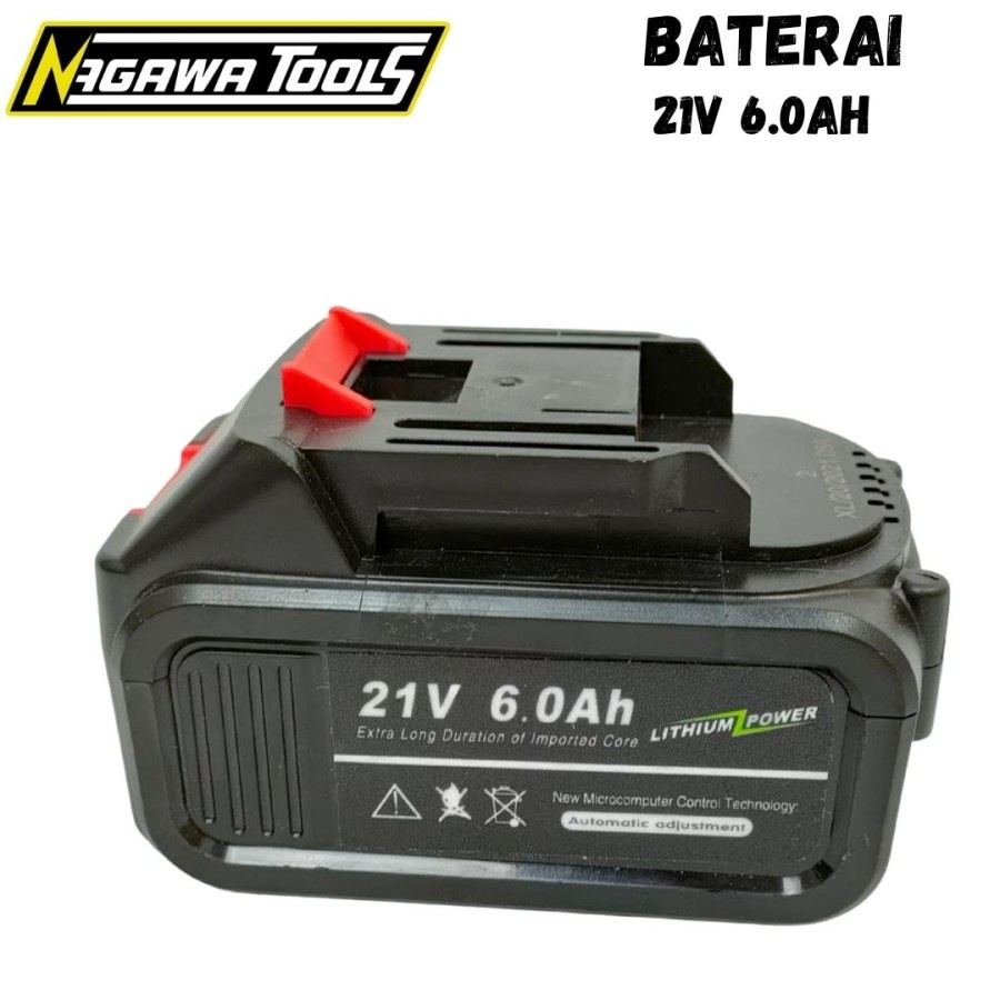 NAGAWA BATERAI BATTERY 6.0AH CORDLESS 21V