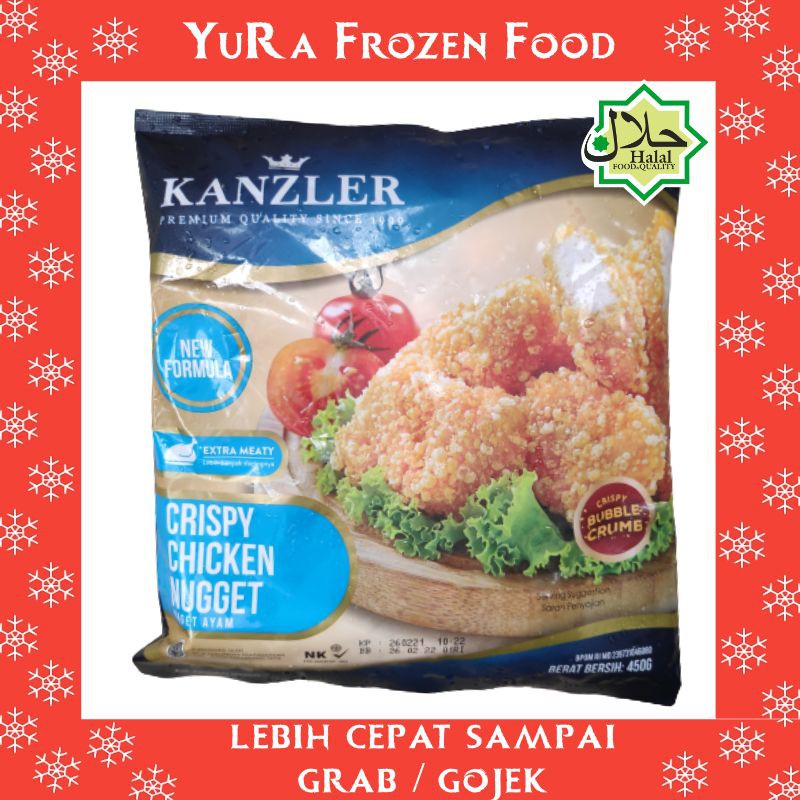 

KANZLER Crispy Chicken Nugget 450gr Naget Ayam Krispi