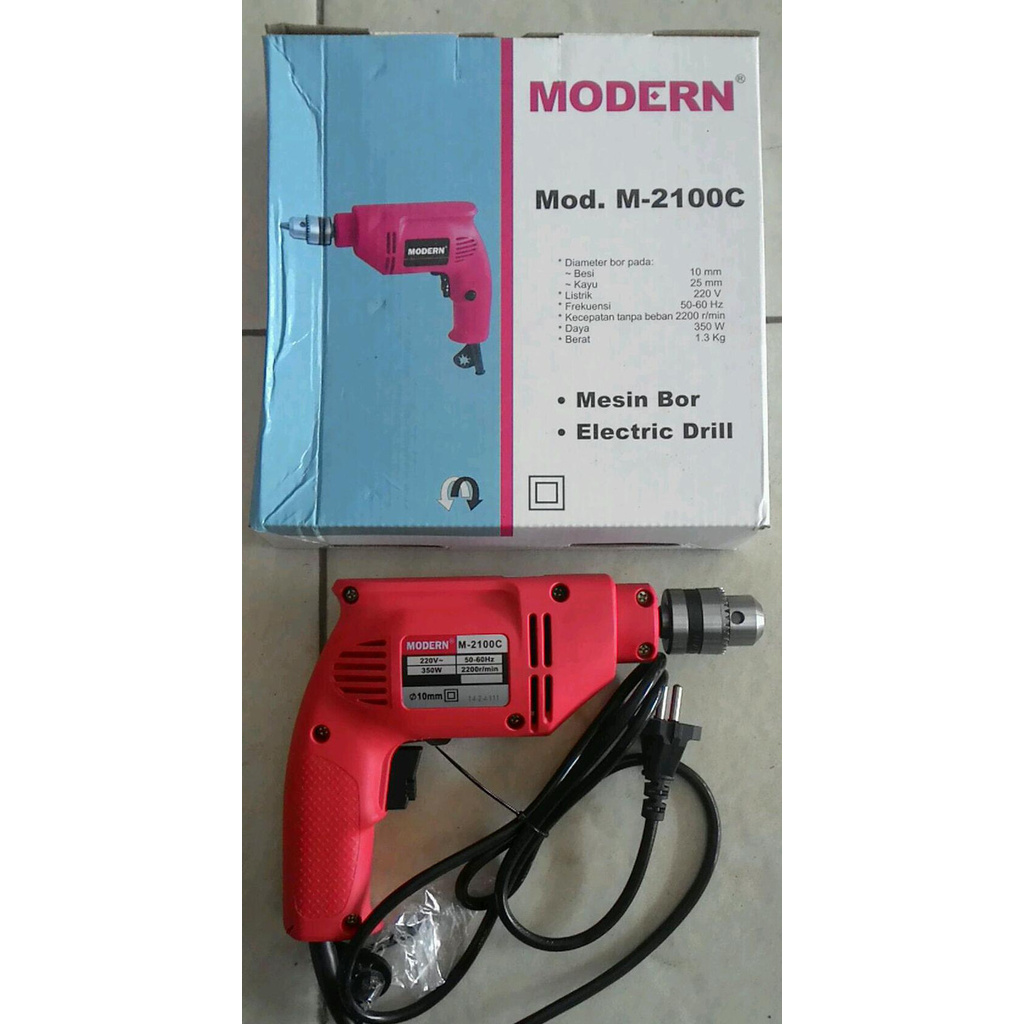 Mesin Bor 10mm Modern M-2100C