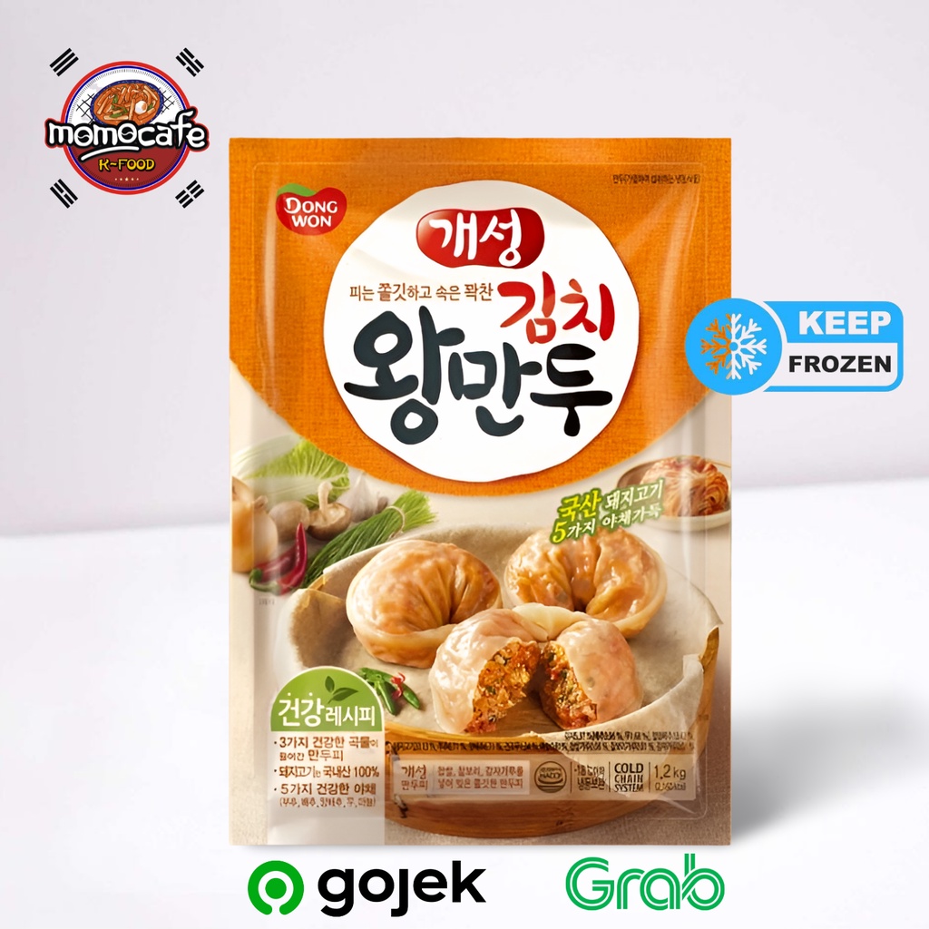 

Dongwon Wang Kimchi Mandu 1,2 Kg - Dumpling Isi Kimchi Daging Babi