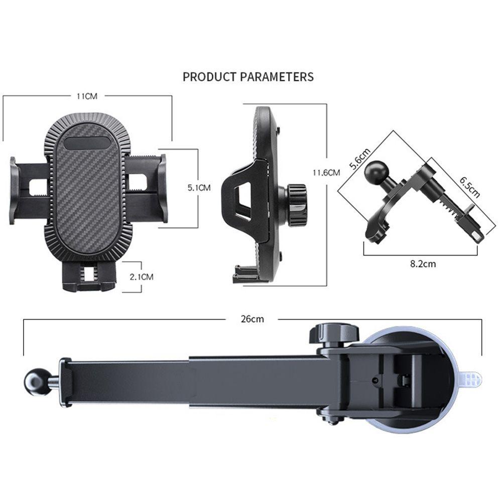 Preva Dudukan Kendaraan Aksesoris Mobil Baru Berguna GPS Holder Suction cup bracket