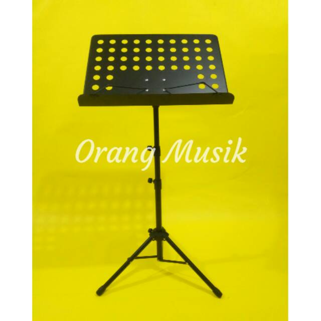 Stand Book Besar Bolong Import - Stand Partitur Lipat Besar Original