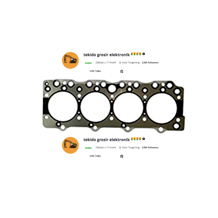 Packing head / gasket head zx110 4BG1 pn 8-94418920-1