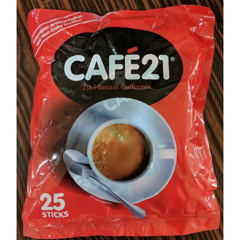 

Gold Roast CAFE21 Instant Coffee Mix Kopi No Sugar Cafe 21